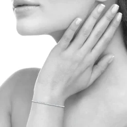 Maison de la Bijouterie Bracelet femme argent rhodié - VWZU4WZV | Femme Bracelet