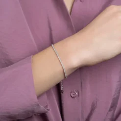 Maison de la Bijouterie Bracelet femme argent rhodié - VWZU4WZV | Femme Bracelet