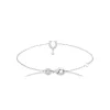 Maison de la Bijouterie Bracelet femme argent serti clos oxyde VW404VZV | Femme Bracelet
