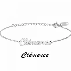 Athème Bracelet Femme - B2694-ARGENT-CLEMENCE Acier Argent | Femme Bracelet