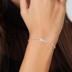 Athème Bracelet Femme - B2694-ARGENT-NINA Acier Argent | Femme Bracelet