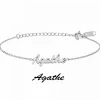Athème Bracelet Femme - B2694-ARGENT-AGATHE Acier | Femme Bracelet