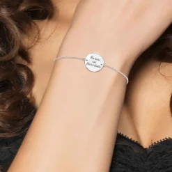 Athème Bracelet Femme - B2815-ARGENT Acier Argent | Femme Bracelet
