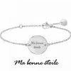 Athème Bracelet Femme - B2814-ARGENT Acier Argent | Femme Bracelet