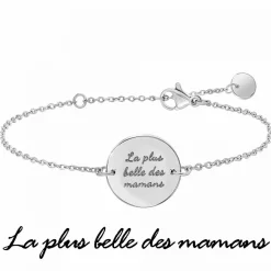 Athème Bracelet Femme - B2812-ARGENT Acier Argent | Femme Bracelet