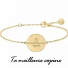Athème Bracelet Femme - B2819-DORE Acier Doré | Femme Bracelet