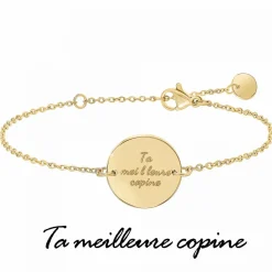 Athème Bracelet Femme - B2819-DORE Acier Doré | Femme Bracelet