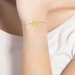 Athème Bracelet Femme - B2815-DORE Acier | Femme Bracelet