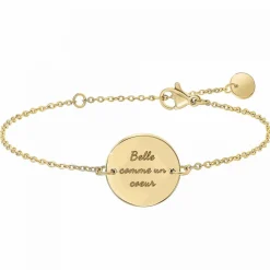 Athème Bracelet Femme - B2813-DORE Acier Doré | Femme Bracelet