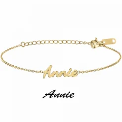 Athème Bracelet Femme - B2694-DORE-ANNIE Acier Doré | Femme Bracelet