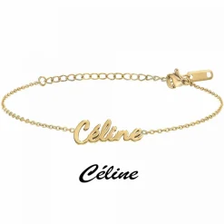 Athème Bracelet Femme - B2694-DORE-CELINE Acier Doré | Femme Bracelet
