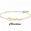 Athème Bracelet Femme - B2694-DORE-CHRISTINE Acier Doré | Femme Bracelet