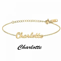 Athème Bracelet Femme - B2694-DORE-CHARLOTTE Acier | Femme Bracelet