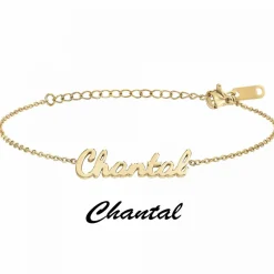 Athème Bracelet Femme - B2694-DORE-CHANTAL Acier Doré | Femme Bracelet