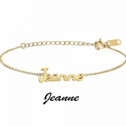 Athème Bracelet Femme - B2694-DORE-JEANNE Acier Doré | Femme Bracelet
