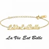 Athème Bracelet Femme - B2694-DORE-LAVIEESTBELLE Acier Doré | Femme Bracelet