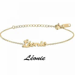 Athème Bracelet Femme - B2694-DORE-LEONIE Acier Doré | Femme Bracelet