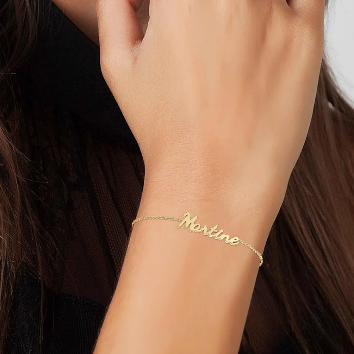 Athème Bracelet Femme - B2694-DORE-MARTINE Acier Doré | Femme Bracelet