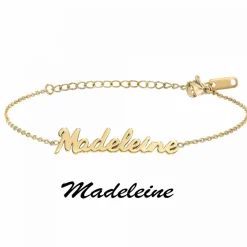 Athème Bracelet Femme - B2694-DORE-MADELEINE Acier Doré | Femme Bracelet