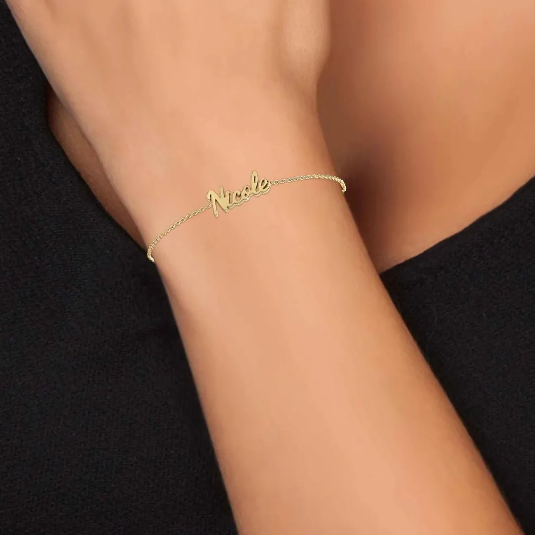 Athème Bracelet Femme - B2694-DORE-NICOLE Acier Doré | Femme Bracelet