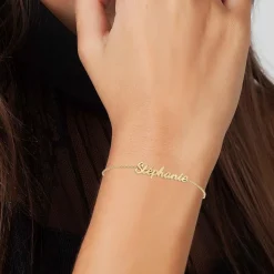 Athème Bracelet Femme - B2694-DORE-STEPHANIE Acier Doré | Femme Bracelet