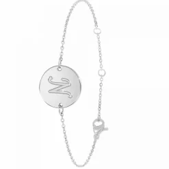 Athème Bracelet Femme Bijoux B2281-ARGENT-N - Mode | Femme Bracelet