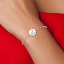 Athème Bracelet Femme Bijoux B2281-ARGENT-P - Mode | Femme Bracelet