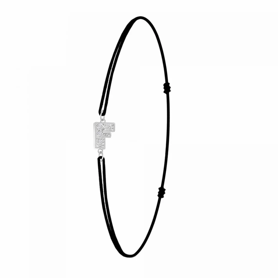 Athème Bracelet Femme - BS082-SB049-F Tissu Argent | Femme Bracelet