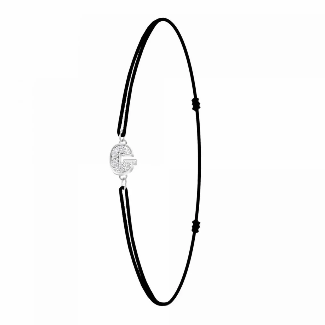 Athème Bracelet Femme - BS082-SB049-G Tissu Argent | Femme Bracelet
