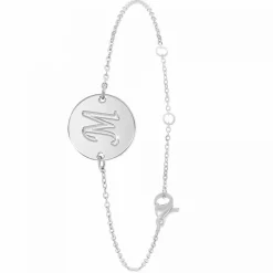 Athème Bracelet Femme Mode B2281-ARGENT-M - Acier Argent | Femme Bracelet