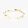 Balaboosté Bracelet Femme Acier Maillons Longs Et Fermoir T - 3502456560246 Métal Doré | Femme Bracelet