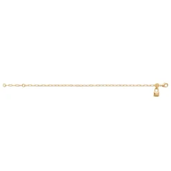 Maison de la Bijouterie Bracelet femme cadenas plaqué or UW35YUZV | Femme Bracelet