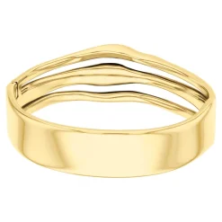 Calvin Klein Bijoux Bracelet Femme CK Wavy Sculptural - 35000719 Acier Doré | Femme Bracelet