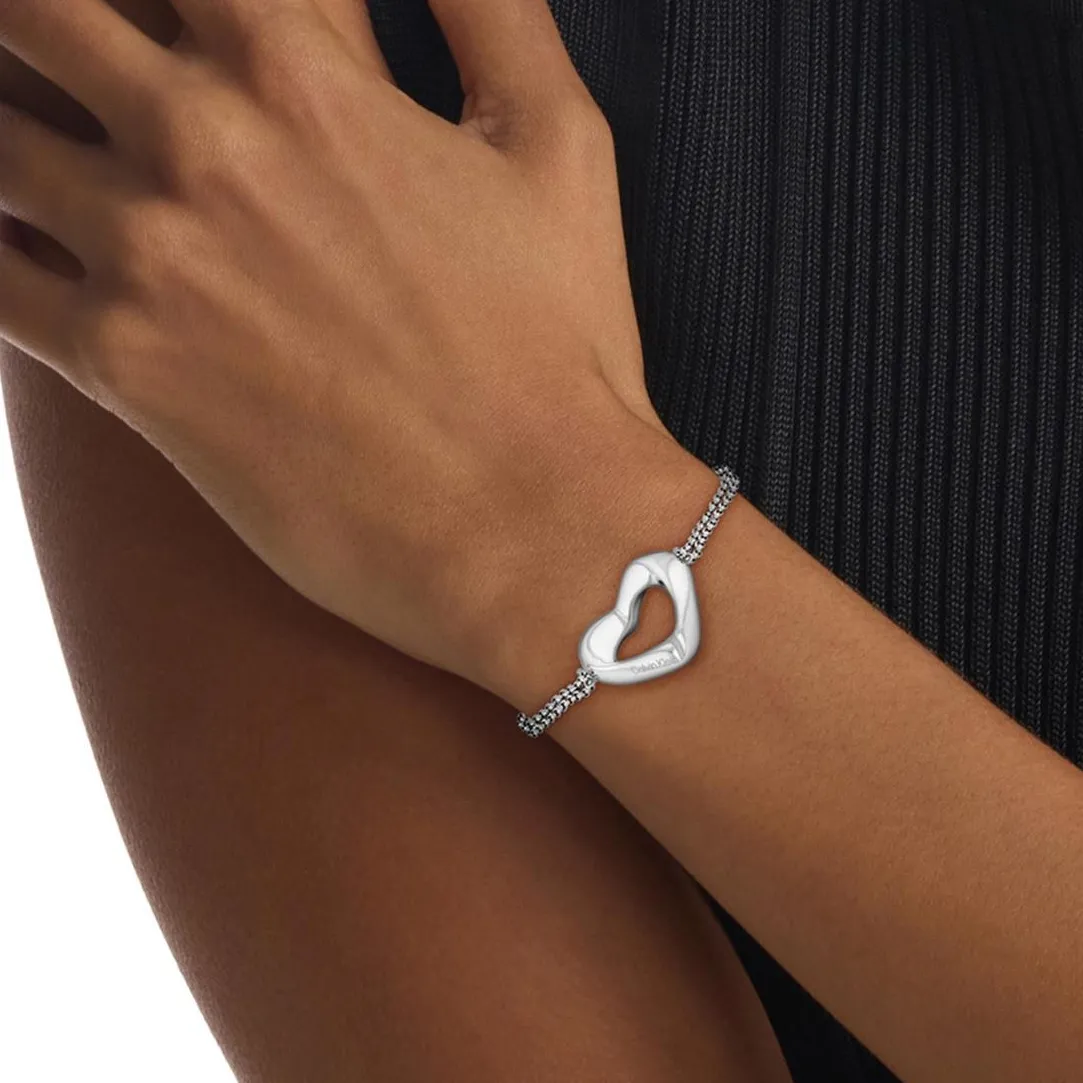 Calvin Klein Bijoux Bracelet Femme Enchanting - 35000758 Acier Argent | Femme Bracelet