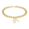 Calvin Klein Bijoux Bracelet Femme Calvin Klein Edgy Pearls - 35000561 Acier Doré | Femme Bracelet