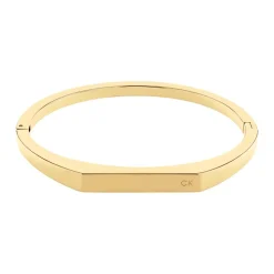 Calvin Klein Bijoux Bracelet Femme Calvin Klein Faceted - 35000046 Acier Doré | Femme Bracelet