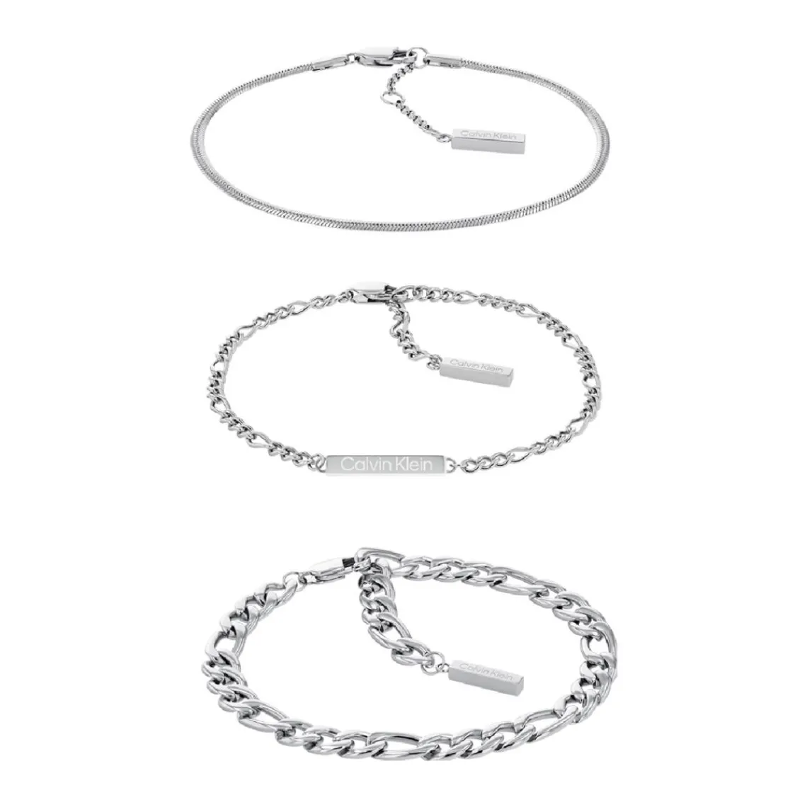 Calvin Klein Bijoux Bracelet Femme Calvin Klein Linked - 35700003 Acier Argent | Femme Bracelet