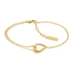 Calvin Klein Bijoux Bracelet Femme Calvin Klein Sculptured Drops - 35000077 Acier Doré | Femme Bracelet