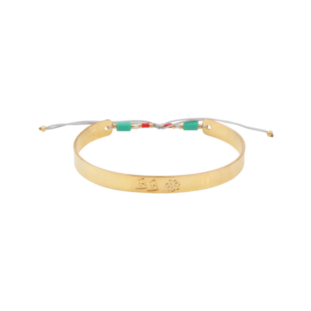 Clyda Bijoux Bracelet Femme Clyda BCL15BBGT - Laiton Doré | Femme Bracelet