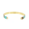 Clyda Bijoux Bracelet Femme Clyda BCL8BBK - Laiton Doré | Femme Bracelet