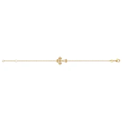 Maison de la Bijouterie Bracelet femme croix fantaisie plaqué or UYYZZ3ZV | Femme Bracelet