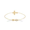 Maison de la Bijouterie Bracelet femme croix plaqué or UYYZZYZV | Femme Bracelet