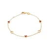 Maison de la Bijouterie Bracelet femme cœur fantaisie plaqué or UYZU0YZV | Femme Bracelet