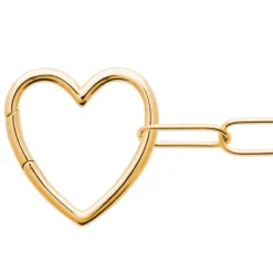 Maison de la Bijouterie Bracelet femme cœur fantaisie plaqué or UYZUY4ZV | Femme Bracelet