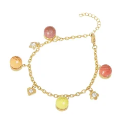 Edforce Bracelet Femme 25-0501-B - Acier Doré | Femme Bracelet