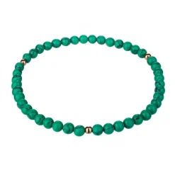 Emily Westwood Bijoux Bracelet Femme Emily Westwood WB1203R - Acier et Perles Vertes | Femme Bracelet