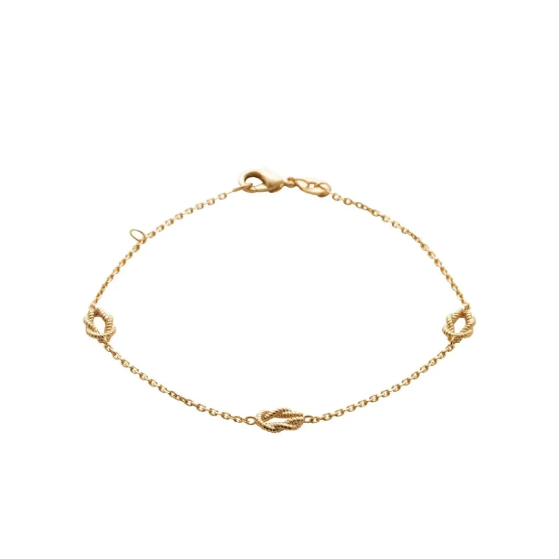 Maison de la Bijouterie Bracelet femme fantaisie cordage plaqué or UYY06WZV | Femme Bracelet
