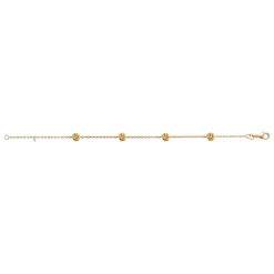 Maison de la Bijouterie Bracelet femme fantaisie fleur plaqué or UYY06UZV | Femme Bracelet