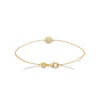 Maison de la Bijouterie Bracelet femme fantaisie oxyde de zirconium plaqué or UW3Y66ZV | Femme Bracelet