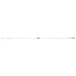 Maison de la Bijouterie Bracelet femme fantaisie oxyde de zirconium plaqué or UW3Y66ZV | Femme Bracelet